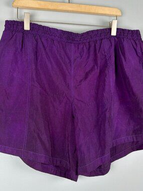 Vintage Surf Gear 80’s Swim Trunks Baggies Beach Purple 90s Surfer Baywatch